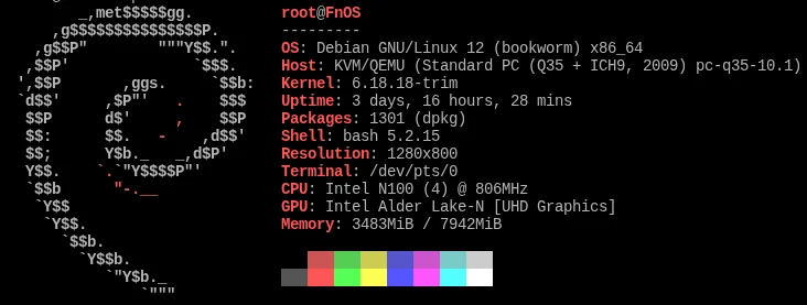 neofetch-fnos